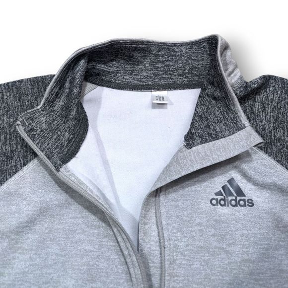 ADIDAS CLIMALITE 1/4 ZIP PULLOVER - Picture 2 of 3